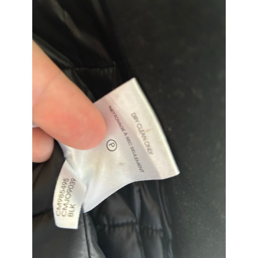 Calvin Klein Men's Wool Blend Zip Jacket Coat Black Men's Medium - Picture 5 of 7